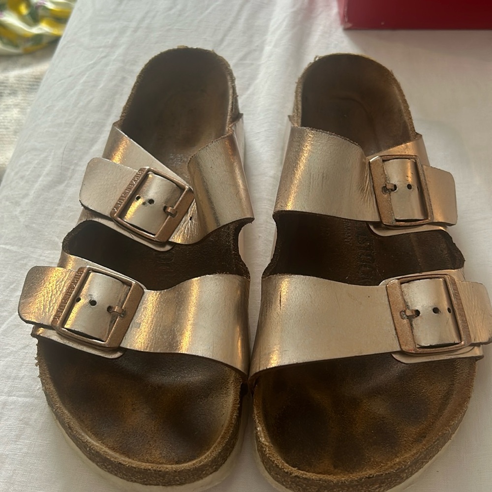 Birkenstock Gold Sandals